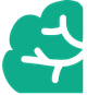 Green Radical Reading brain logo for the Surge track, designed to optimize reading trajectory and fluency for Grades 1-3.
