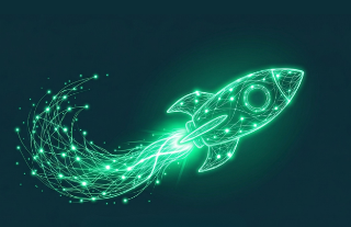 Rocketship icon symbolizing how early literacy unlocks a child's lifetime potential.