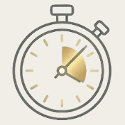 Stopwatch icon representing easy 10 to 20 minute micro-doses of daily reading practice.